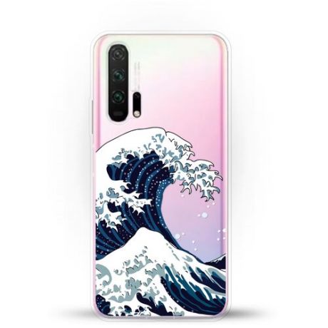 Силиконовый чехол Волна на Honor 20 Pro