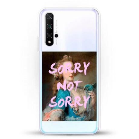 Силиконовый чехол Sorry на Huawei Nova 5T