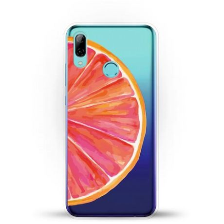 Силиконовый чехол Грейпфрут на Huawei P Smart (2019)