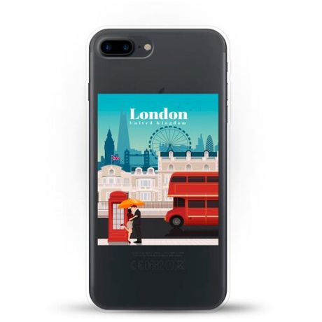 Силиконовый чехол London на Apple iPhone 8 Plus