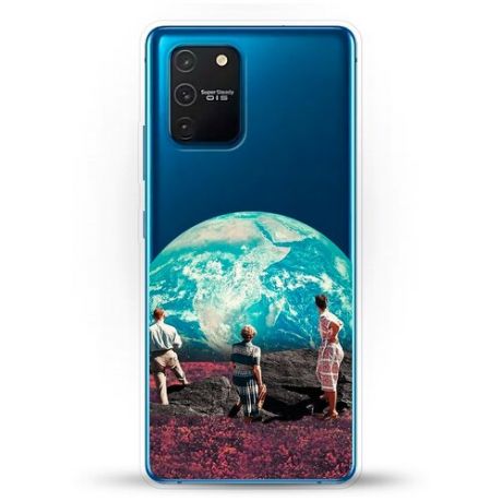 Силиконовый чехол Вид на Землю на Samsung Galaxy S10 Lite