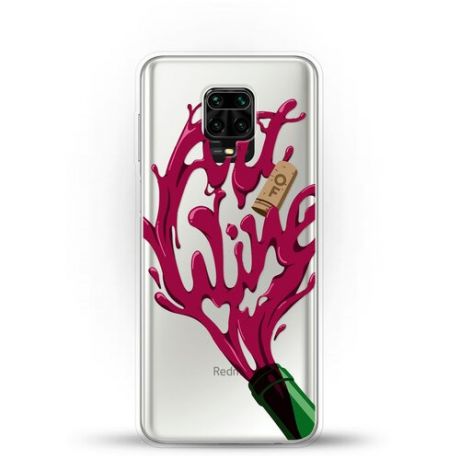 Силиконовый чехол Art of Wine на Xiaomi Redmi Note 9 Pro