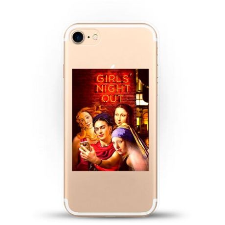 Силиконовый чехол Girls nignt out на Apple iPhone 8