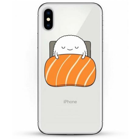 Силиконовый чехол Суши засыпает на Apple iPhone Xs Max