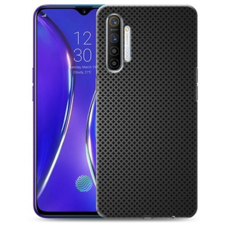 Дизайнерский силиконовый чехол для Realme XT Металл