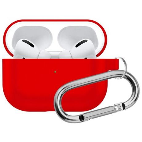 Чехол для Apple AirPods Pro силиконовый InnoZone Hang Case - Красный (APP-20C-MK-15)