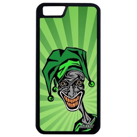 Защитный чехол на мобильный // Apple iPhone 6 Plus // "Джокер" Joker Колода, Utaupia, серый