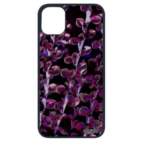 Защитный чехол для телефона // Apple iPhone 11 Pro // "Ветви" Стиль Сакура, Utaupia, фиолетовый