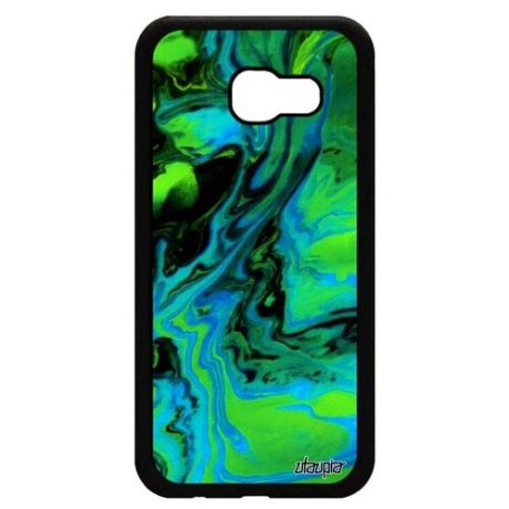 Ударопрочный чехол для смартфона // Galaxy A5 2017 // "Волны" Впечатление Фон, Utaupia, фиолетовый