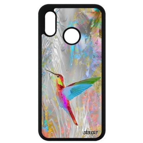 Противоударный чехол для телефона // Huawei P20 Lite // "Колибри" Птицы Стиль, Utaupia, цветной
