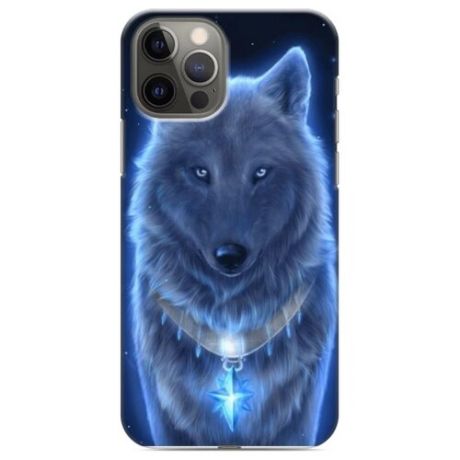Дизайнерский силиконовый чехол для Iphone 12 Pro Волки