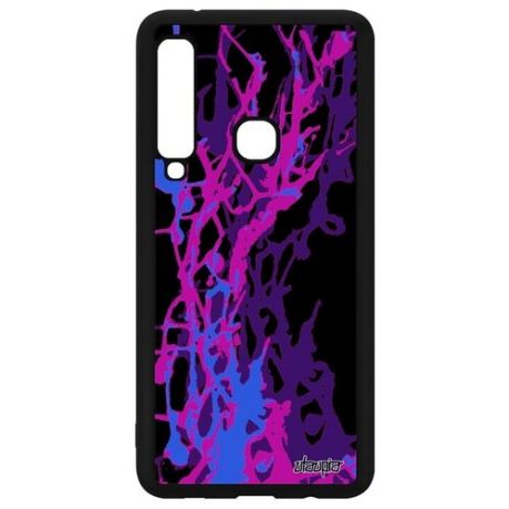 Защитный чехол для смартфона // Galaxy A9 2018 // "Огонь" Дизайн Декоративный, Utaupia, серый