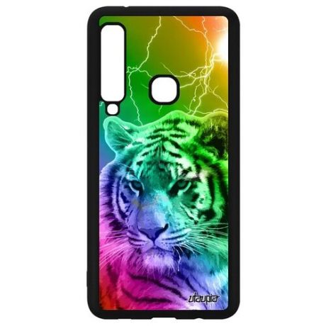 Красивый чехол на мобильный // Galaxy A9 2018 // "Царь тигр" Стиль Азия , Utaupia, светло-зеленый