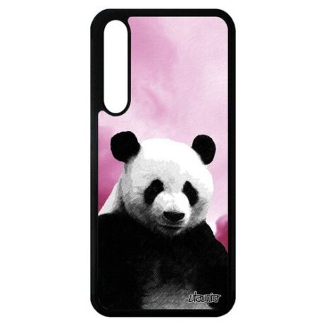 Необычный чехол для // Huawei P20 Pro // "Большая панда" Тибет Китайский, Utaupia, розовый