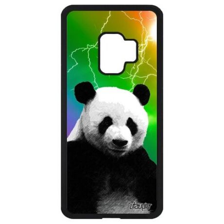Дизайнерский чехол для телефона // Galaxy S9 // "Большая панда" Азия Бамбук, Utaupia, серый