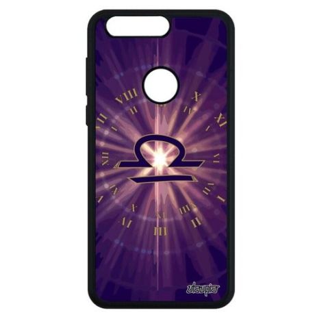 Защитный чехол для телефона // Honor 8 // "Гороскоп Стрелец" Дизайн Календарь, Utaupia, фиолетовый