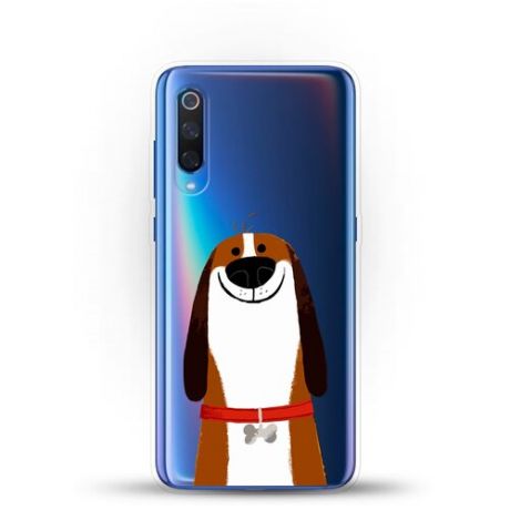 Силиконовый чехол Хороший Бигль на Xiaomi Mi 9