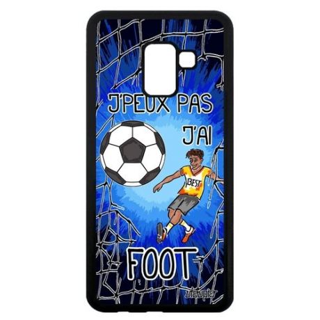 Новый чехол на мобильный // Galaxy A8 2018 // "Не могу - у меня футбол!" Картинка Спорт, Utaupia, цветной
