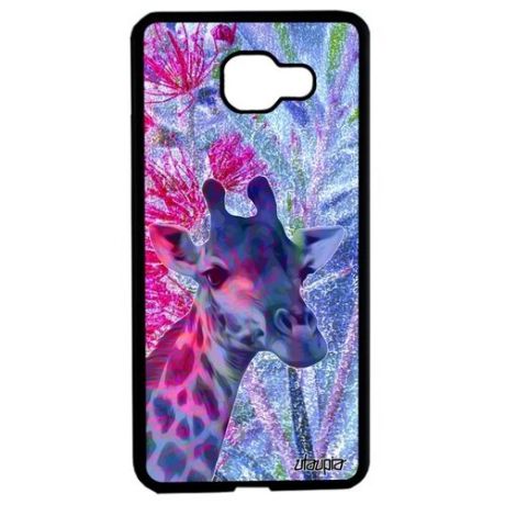 Защитный чехол на мобильный // Galaxy A5 2016 // "Жираф" Пятна Саванна, Utaupia, розовый