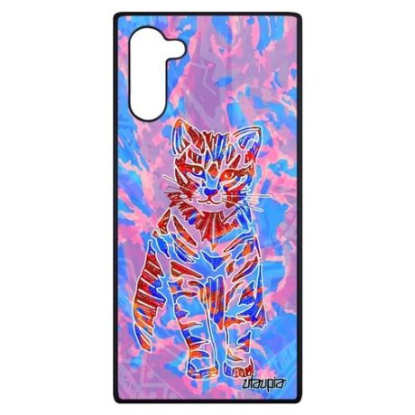 Новый чехол для смартфона // Samsung Galaxy Note 10 // "Кот" Cat Бенгальский, Utaupia, цветной