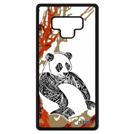 Защитный чехол для мобильного // Galaxy Note 9 // "Панда" Китайский Стиль, Utaupia, розовый