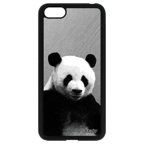 Новый чехол для телефона // Huawei Y5 2018 // "Большая панда" Азия Дизайн, Utaupia, фуксия