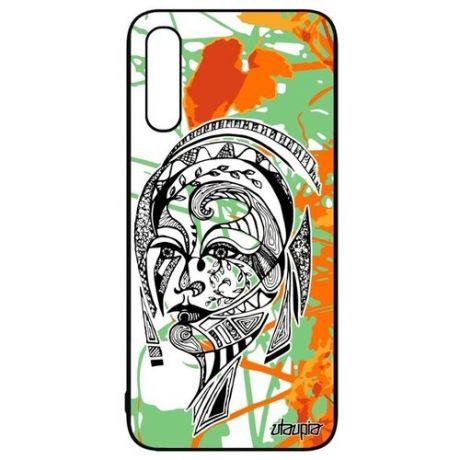 Красивый чехол на телефон // Samsung Galaxy A50 // "Портрет женщины" Стиль Woman, Utaupia, цветной