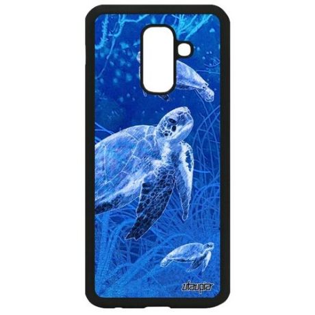 Защитный чехол для мобильного // Samsung Galaxy A6 Plus 2018 // "Черепаха" Стиль Слоновая, Utaupia, цветной