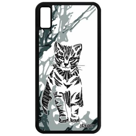 Защитный чехол для // iPhone XS Max // "Кот" Котенок Cat, Utaupia, серый