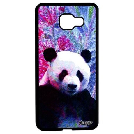 Защитный чехол на смартфон // Samsung Galaxy A5 2016 // "Большая панда" Медведь Panda, Utaupia, розовый