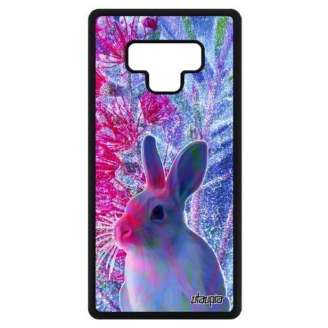Противоударный чехол для // Samsung Galaxy Note 9 // "Кролик" Трусишка Трус, Utaupia, розовый