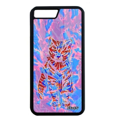Противоударный чехол для мобильного // Apple iPhone 8 Plus // "Кот" Тигристый Бенгальский, Utaupia, цветной