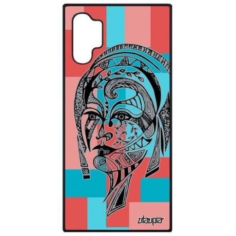 Защитный чехол для смартфона // Galaxy Note 10 Plus // "Портрет женщины" Феерия Девушка, Utaupia, цветной