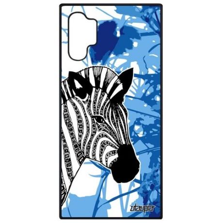 Защитный чехол для мобильного // Samsung Galaxy Note 10 Plus // "Зебра" Стиль Zebra, Utaupia, цветной