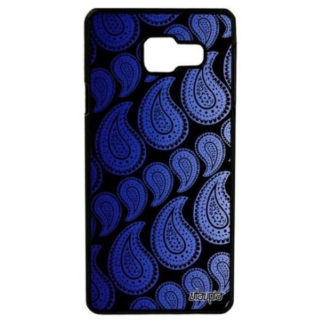 Качественный чехол для мобильного // Samsung Galaxy A3 2016 // "Кружевной узор" Кружево Стиль, Utaupia, фиолетовый
