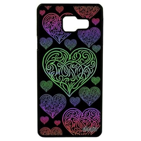 Красивый чехол на смартфон // Galaxy A3 2016 // "Сердце" Романтика Love, Utaupia, цветной