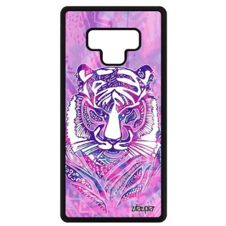 Защитный чехол для мобильного // Galaxy Note 9 // "Тигр" Джунгли Дизайн, Utaupia, розовый