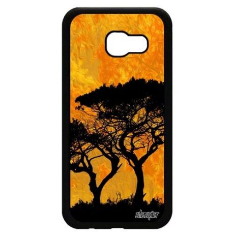 Защитный чехол для смартфона // Galaxy A5 2017 // "Гренадил" Саванна Дизайн, Utaupia, оранжевый