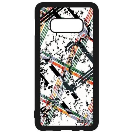 Защитный чехол для смартфона // Galaxy S10e // "Тартан плитка" Текстура Ромб, Utaupia, цветной