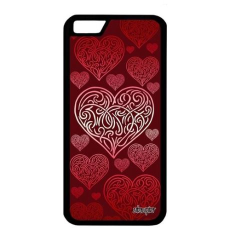 Качественный чехол для смартфона // Apple iPhone 6S // "Сердце" Стиль Страсть, Utaupia, цветной