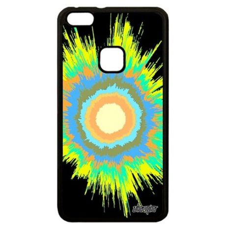 Противоударный чехол для смартфона // Huawei P10 Lite // "Большой взрыв" Вселенная Поток, Utaupia, цветной