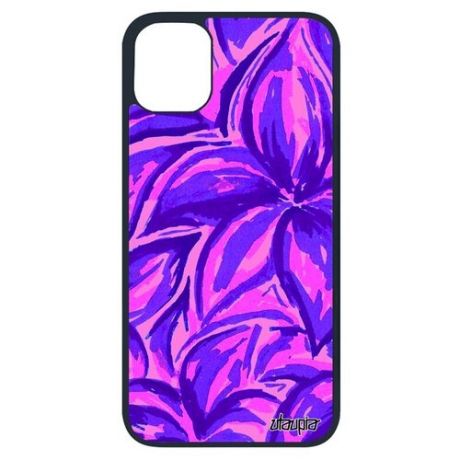 Защитный чехол для мобильного // iPhone 11 Pro // "Цветочный узор" Флора Акварель, Utaupia, цветной