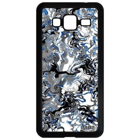 Защитный чехол для смартфона // Samsung Galaxy J3 2016 // "Мраморный фон" Узор Дизайн, Utaupia, цветной