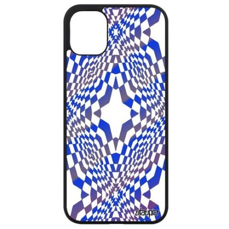 Защитный чехол на смартфон // iPhone 11 // "Иллюзия звезда" Волна Мираж, Utaupia, голубой