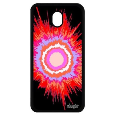 Противоударный чехол для телефона // Galaxy J7 2017 // "Большой взрыв" Сияние Галактика, Utaupia, цветной