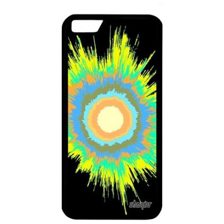 Защитный чехол для телефона // Apple iPhone 6S // "Большой взрыв" Стиль Галактика, Utaupia, фуксия