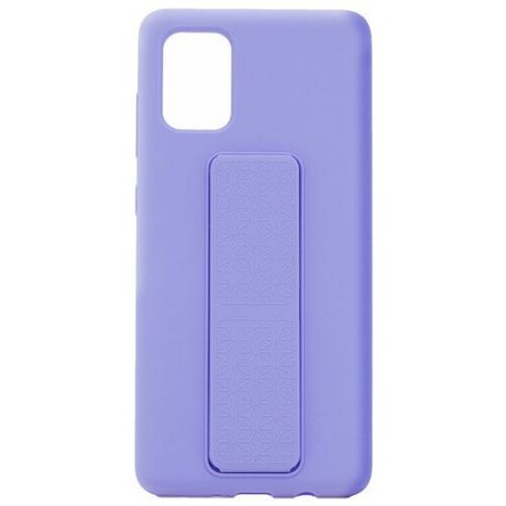 Чехол на Samsung Galaxy A71 Kruche Magnetic Stand Lilac purple