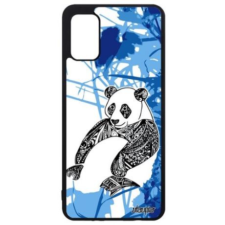 Защитный чехол на смартфон // Samsung Galaxy A41 // "Панда" Детеныш Panda, Utaupia, цветной