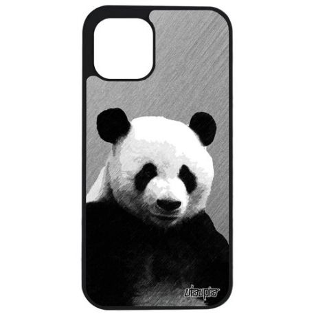 Ударопрочный чехол на мобильный // iPhone 12 // "Большая панда" Дизайн Тибет, Utaupia, цветной