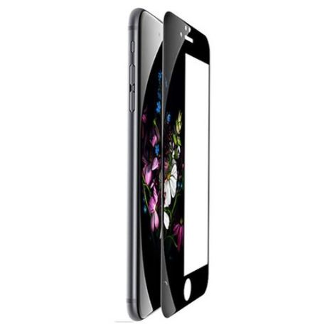 3D полноэкранное ультратонкое износоустойчивое сколостойкое олеофобное защитное стекло для Iphone 8 Plus черный